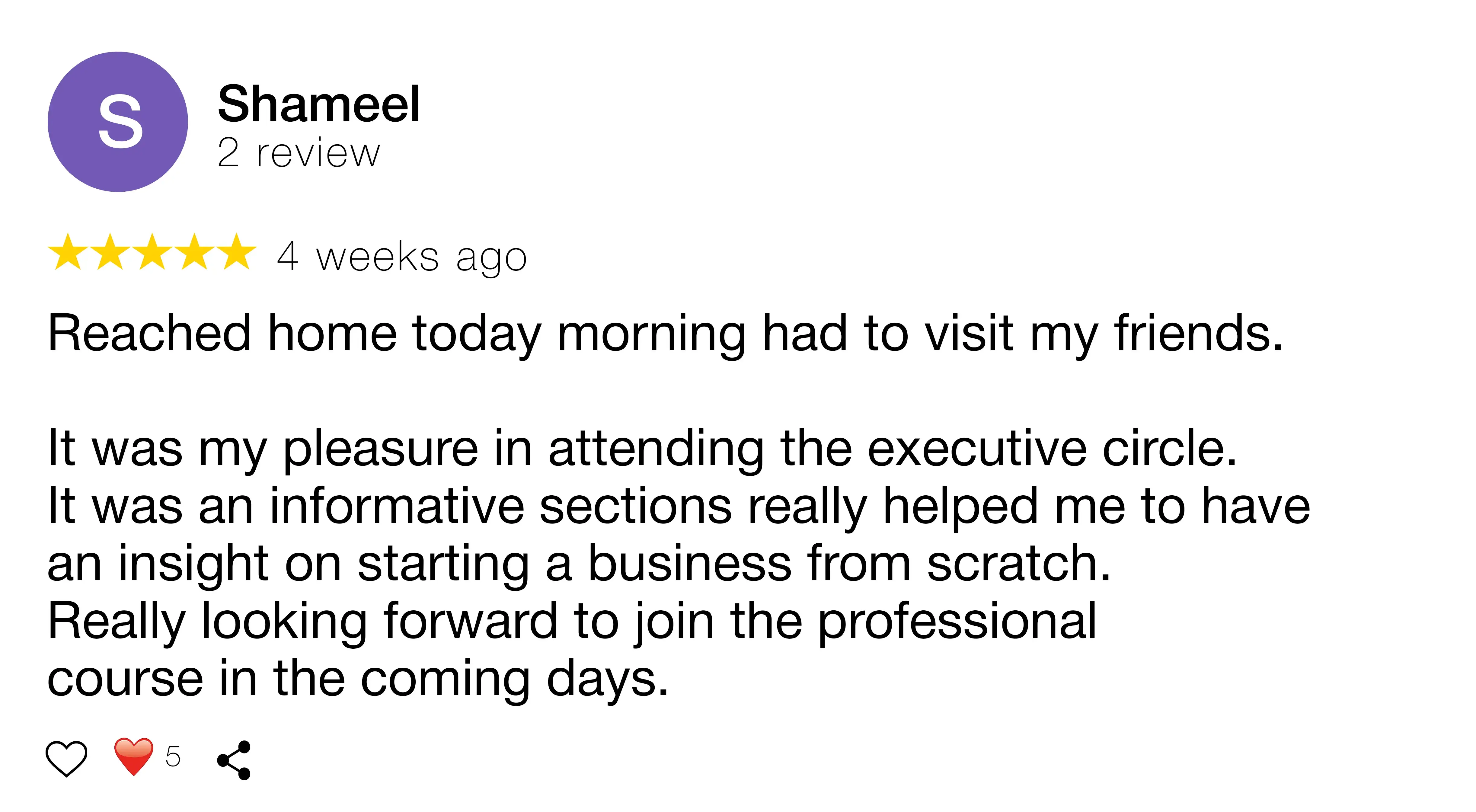 Shameel review